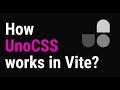 How UnoCSS works internally with Vite?