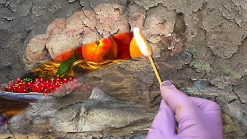 How Professionals Restore A Damaged Old Oil Painting