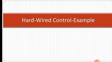 Hard-Wired Control Example