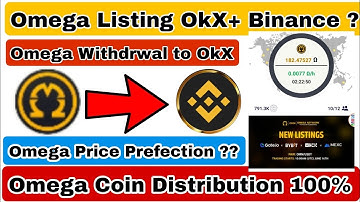 Omega Network Listing Binance Exchange || Omega Network Withdrwal Process || Omega Coin Distribution