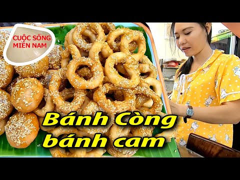 Làm món yêu thích của ngoại – bánh còng bánh cam - Nam Việt 962