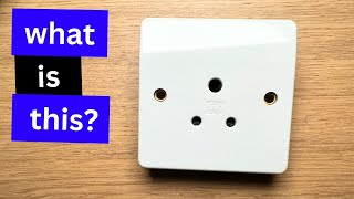 What Are These Round Pin Sockets In The UK?