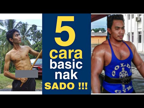 5 TIPS , CARA NAK SADO ! | FITNESS BINA BADAN