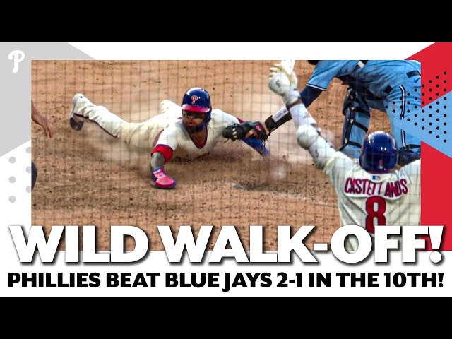 The Philadelphia Phillies Walk It Off Against The Toronto Blue Jays To  Complete A Sweep!