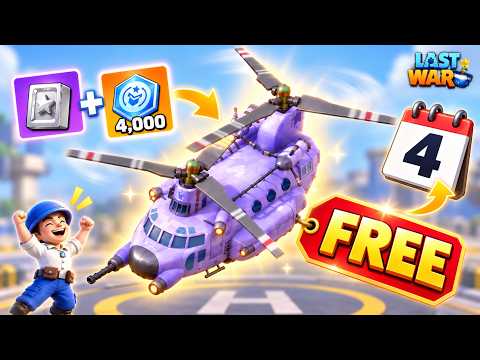 Last War: How to Get the Free Helicopter Base Skin