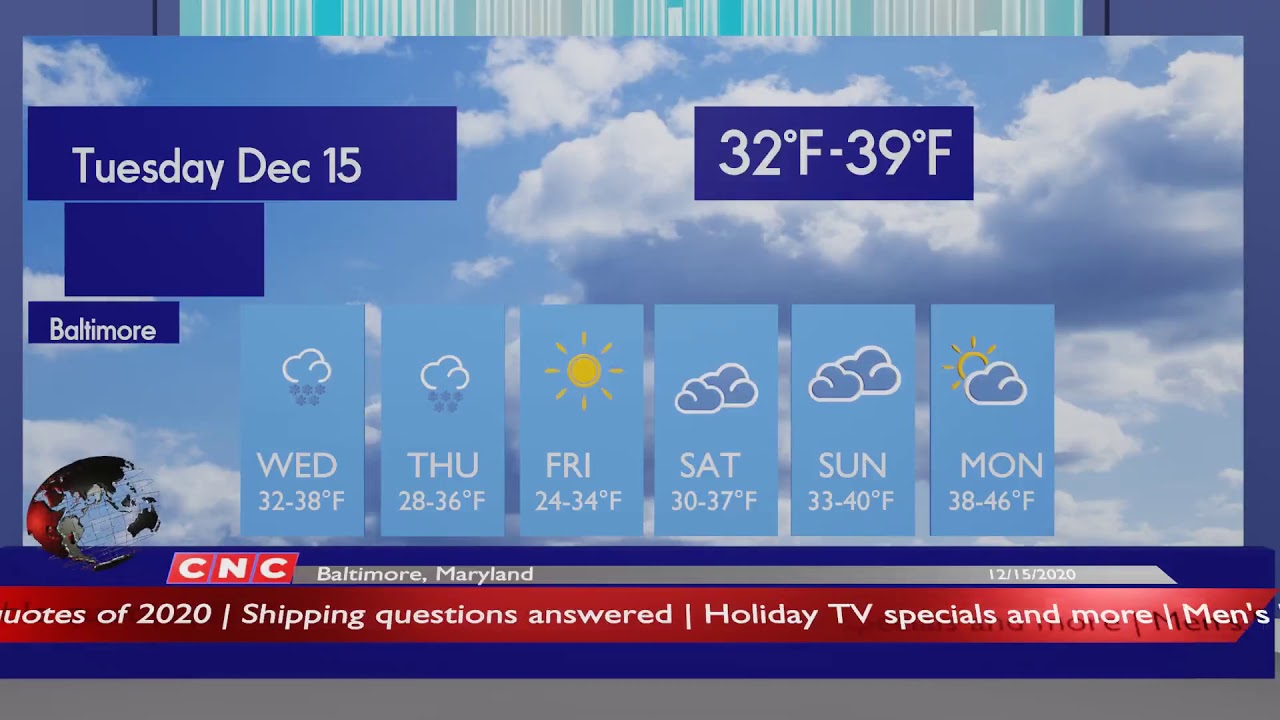 Weather Forecast Baltimore, Maryland Baltimore weather Forecast and