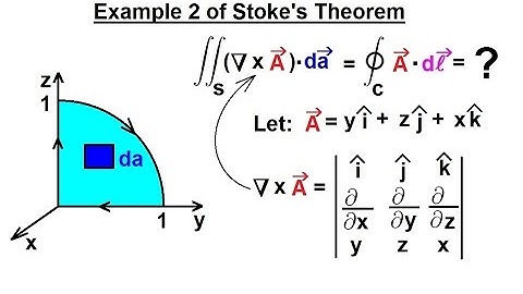 Physics - Advanced E&M: Ch 1 Math Concepts (24 of 55) Stoke