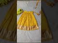 Viral oldisgold oldsareeconvertintokidsdress stiching fashion cute