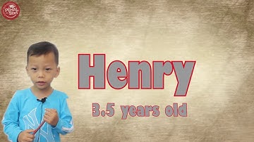 Học Tiếng Anh Cùng Bé  Henry 3 Tuổi | Body Part | LESSON 03