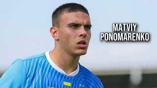 Matviy Ponomarenko • FC Dynamo Kyiv • Highlights Video