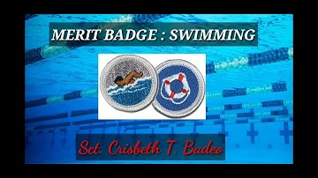 Swimming Merit Badge  for Outdoorsman and Seaman Scout || Iskawting #scouting