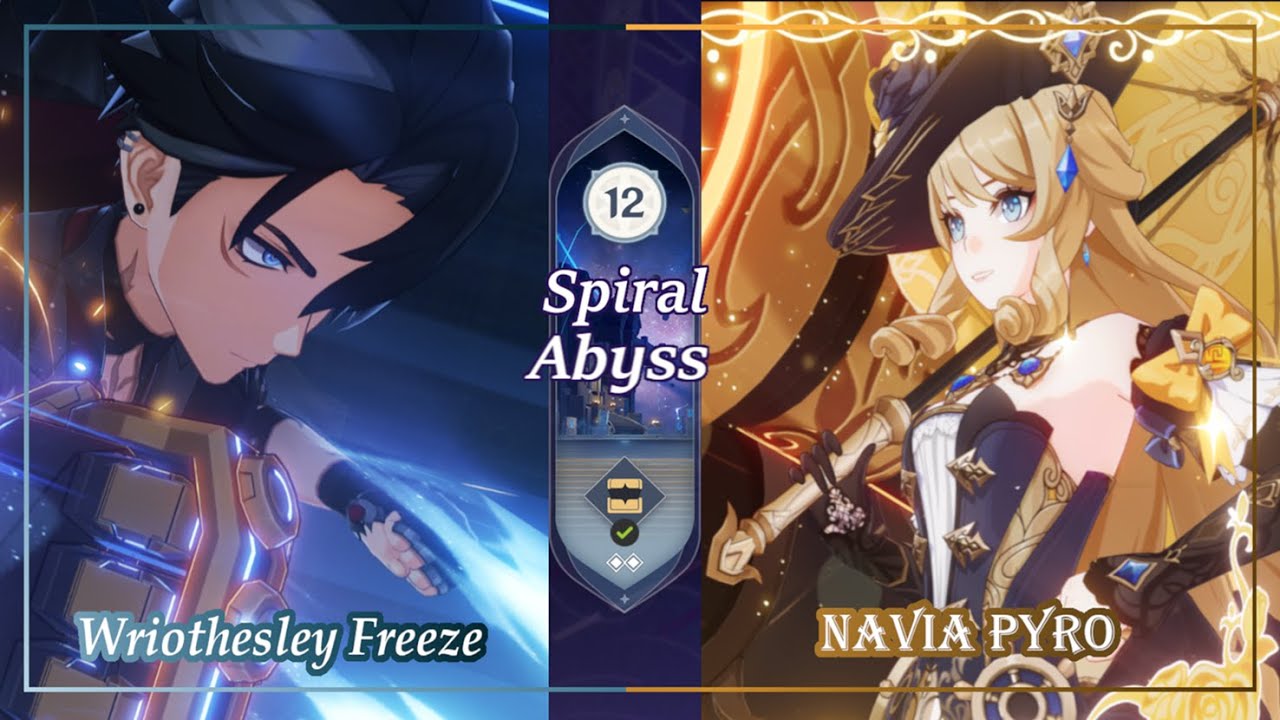 genshin-impact-abyss-4-3-navia-pyro-x-wriothesley-freeze-youtube