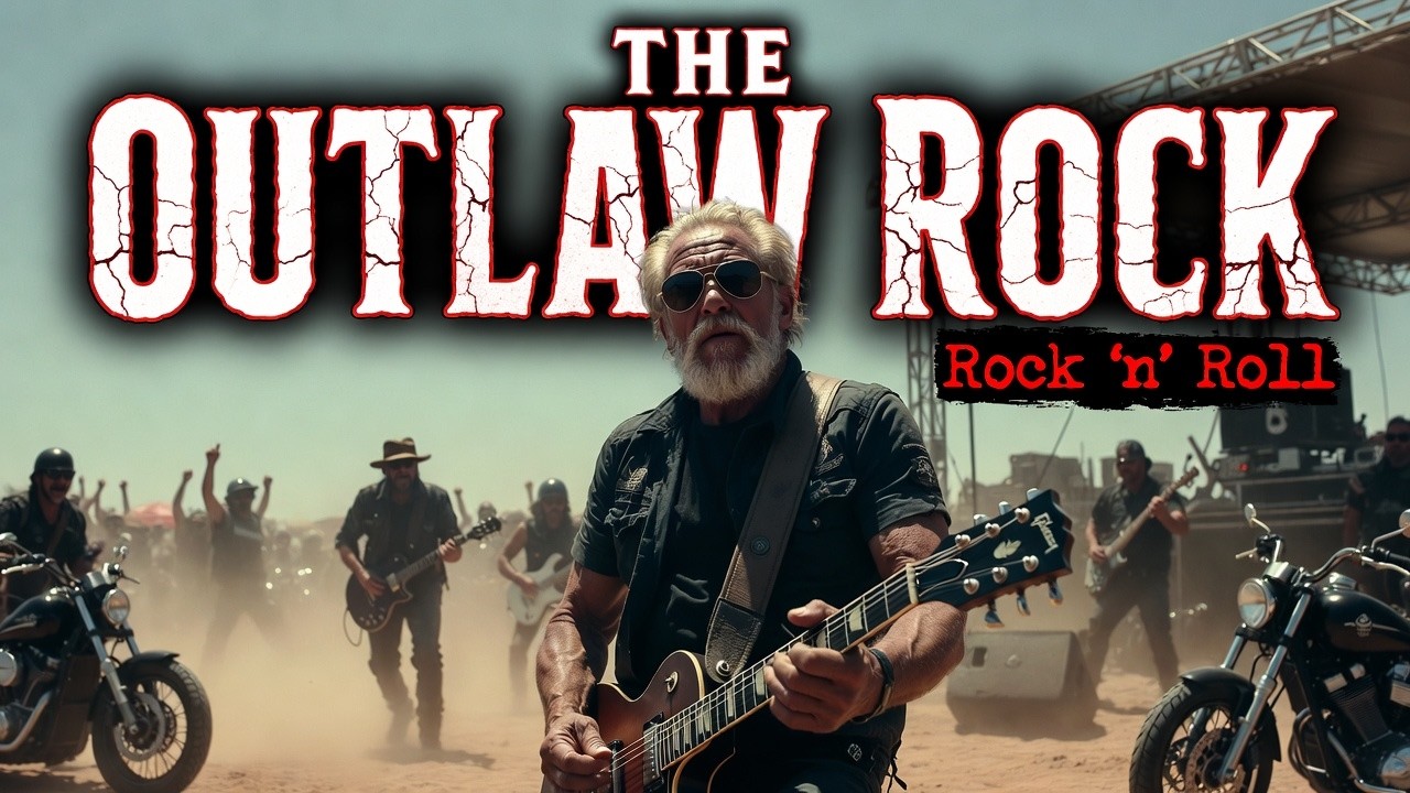 The Outlaw Rock Legends 🔥 Asphalt Fury, Gritty Guitars & Brothers Forever
