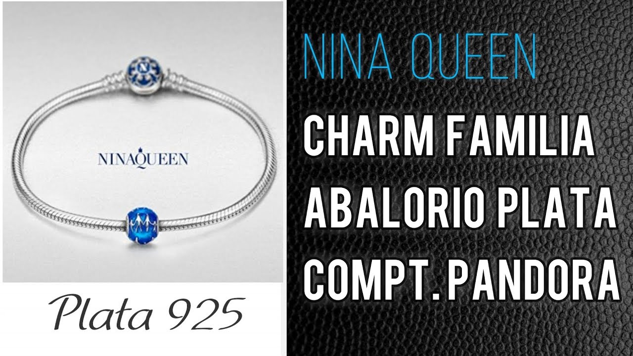 NinaQueen Charm Familia en Plata de Ley S925 Compatible Pulsera de Pandora |UnBoxing Review Español -