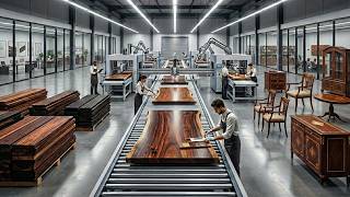 I Secretly Filmed Inside a Rare Wood Factory: The $50,000 Table Process screenshot 2