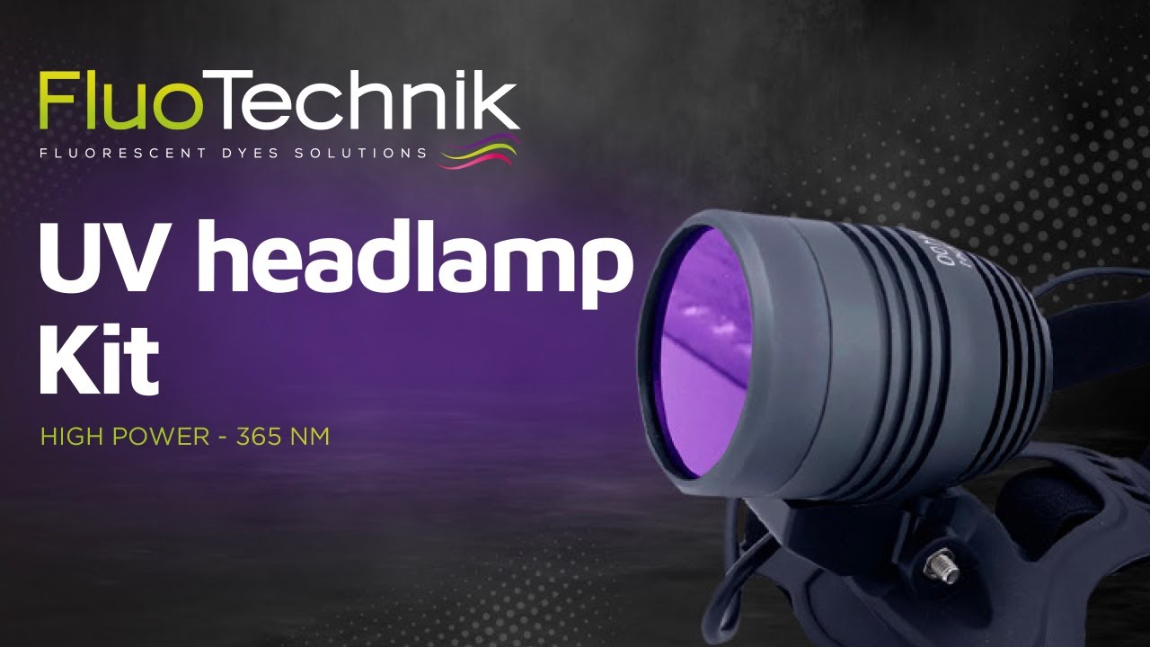 Uv headlamp kit High Power 365 nm YouTube