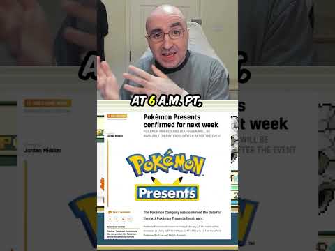 Next Pokemon Presents Announced