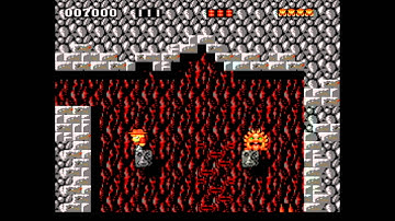 Rick Dangerous (Core Design - 1989) Gameplay @ GameGraveyard.net