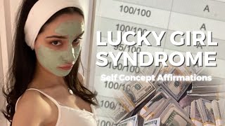 LUCKY GIRL SYNDROME MEDITATION | 8 MINS SELF CONCEPT AFFIRMATIONS