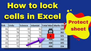 Step-by-Step Guide: How to Lock Cells and Protect Your Excel Sheet | Hindi | Urdu