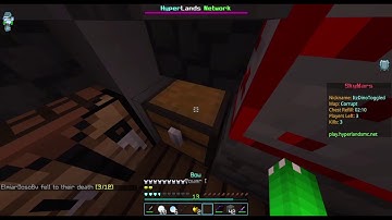 Yet another hacker killed but in hyperlands skywars