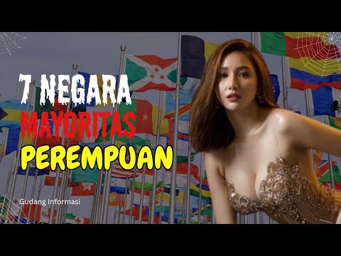 Pria Jadi Rebutan, 1 Pria 2 Wanita 😱 Inilah 7 Negara Mayoritas Perempuan😍