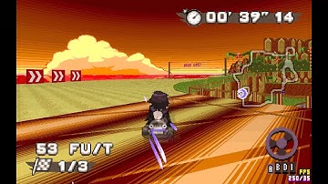 SRB2Kart Speedrun - Aurora Atoll Zone in 1