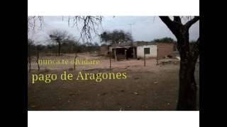 Ruben Aragon paseo por Aragones Sgo del Estero