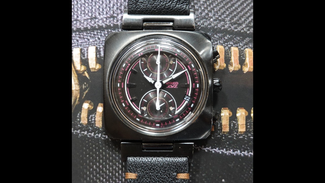 2005 Seiko Wired XYZ Chronograph - one of just 300 made. Model