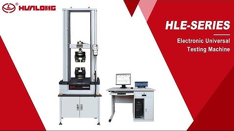 Hualong Double Column Electronic Universal Testing Machine