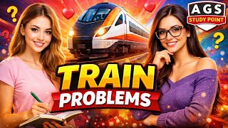 SSC Previous Year Train Question | Time Speed Distance Trick 🚆 | SSC Maths Shorts l #sscmaths #ssc