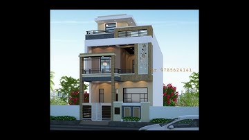 3dsmax 3d exterior elevation  |  3d design  |  duplex 3d design  | best 3d elevation design  |  3d