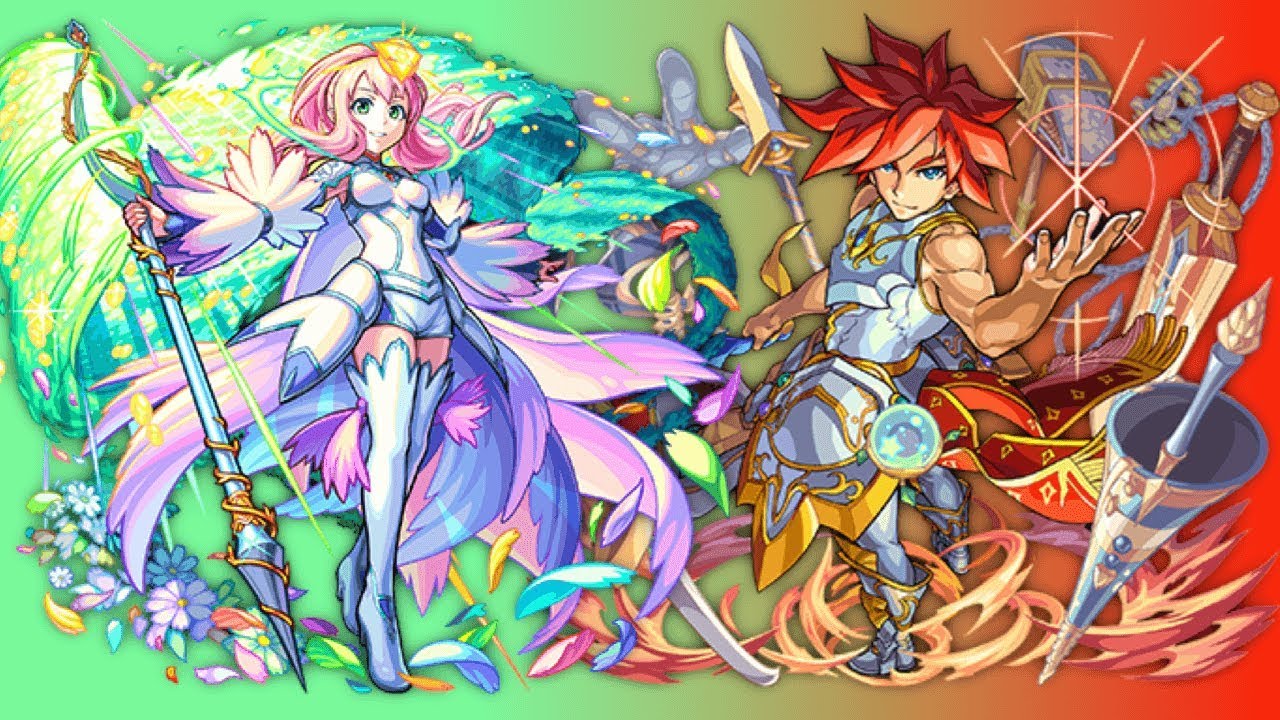 怪物彈珠 超獸神祭 2020 比娜 王者之劍 木火新限定 Youtube