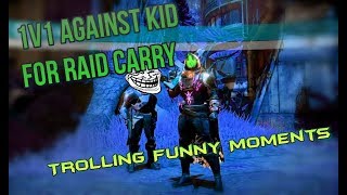 1V1 Vs Kid For Raid Carry - Destiny Funny Trolling Moments