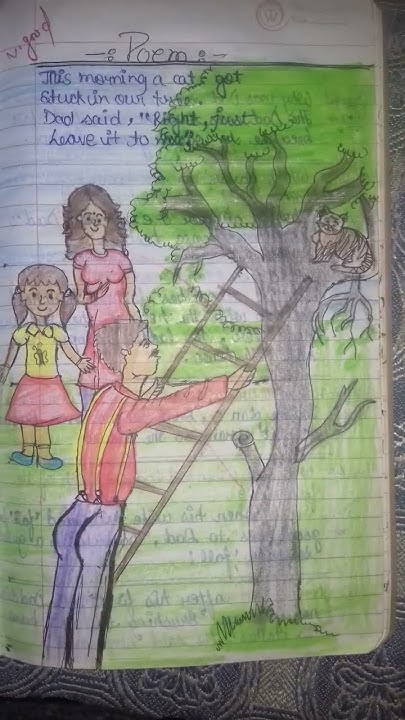 Class 7th English Poem Dad And The Cat And Tree Word Meaning And class-7th-english-poem-dad-and-the-cat-and-tree-word-meaning-and