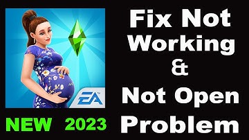 How To Fix Sims FreePlay App Not Working | Sims FreePlay Not Open Problem | PSA 24