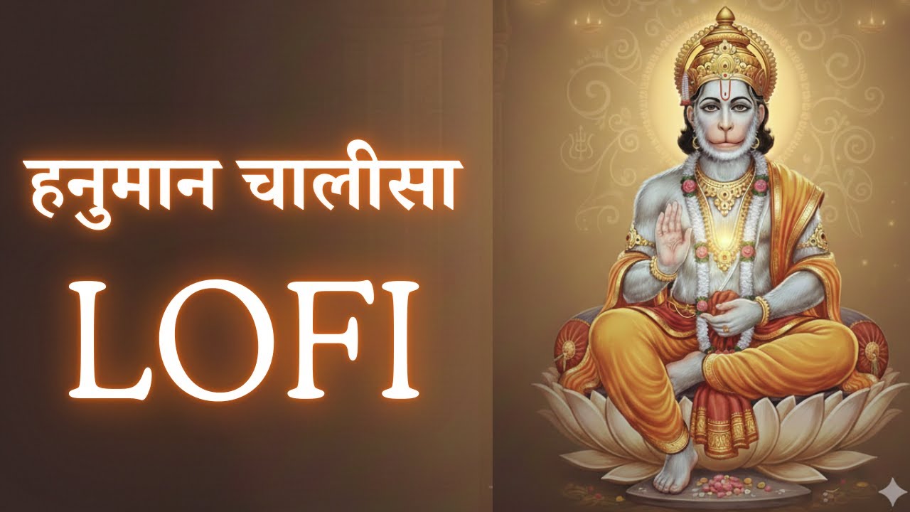 🚩 The MOST RELAXING Lofi Hanuman Chalisa Experience You Need to Try 🚩