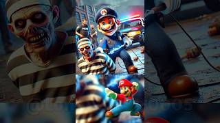 Mario Police Team Arrested Zombies