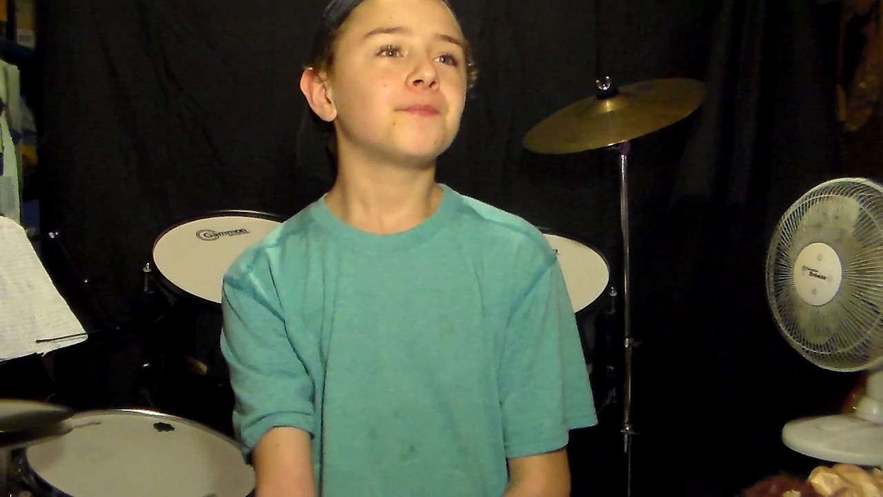 Drum set practice routine pt2 720 p and awesome audio=BEST