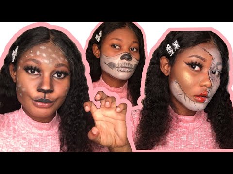 3 Quick And Easy Halloween Makeup Looks for School || Halloween makeup ideas || AnatB ❣️