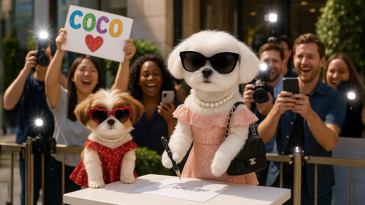 갑자기 유명해진 강아지 코코?