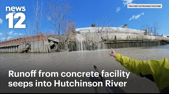 Viral video shows concrete facility runoff leaking into Hutchinson River; EPA takes action | News 12