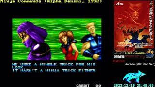 [Arcade] Ninja Commando Ryu 1CC