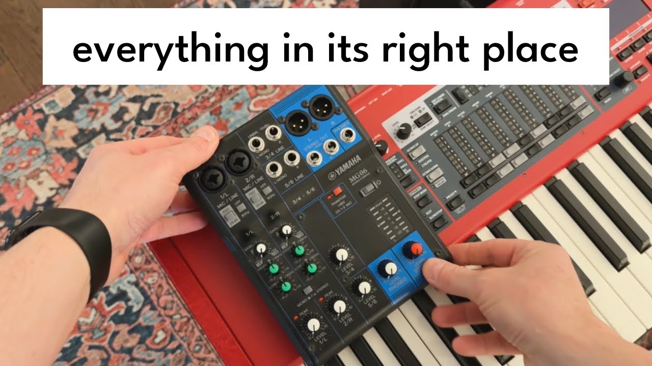 How I Wire My Keyboard Rig (Cables & Signal Flow) - YouTube
