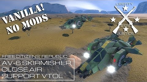 FCR AV-6 Skirmisher, Close Air Support VTOL