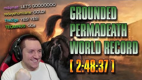 The Last of Us Remake PS5 Speedrun World Record for Grounded mode Permadeath (2:48:37.9 IGT)