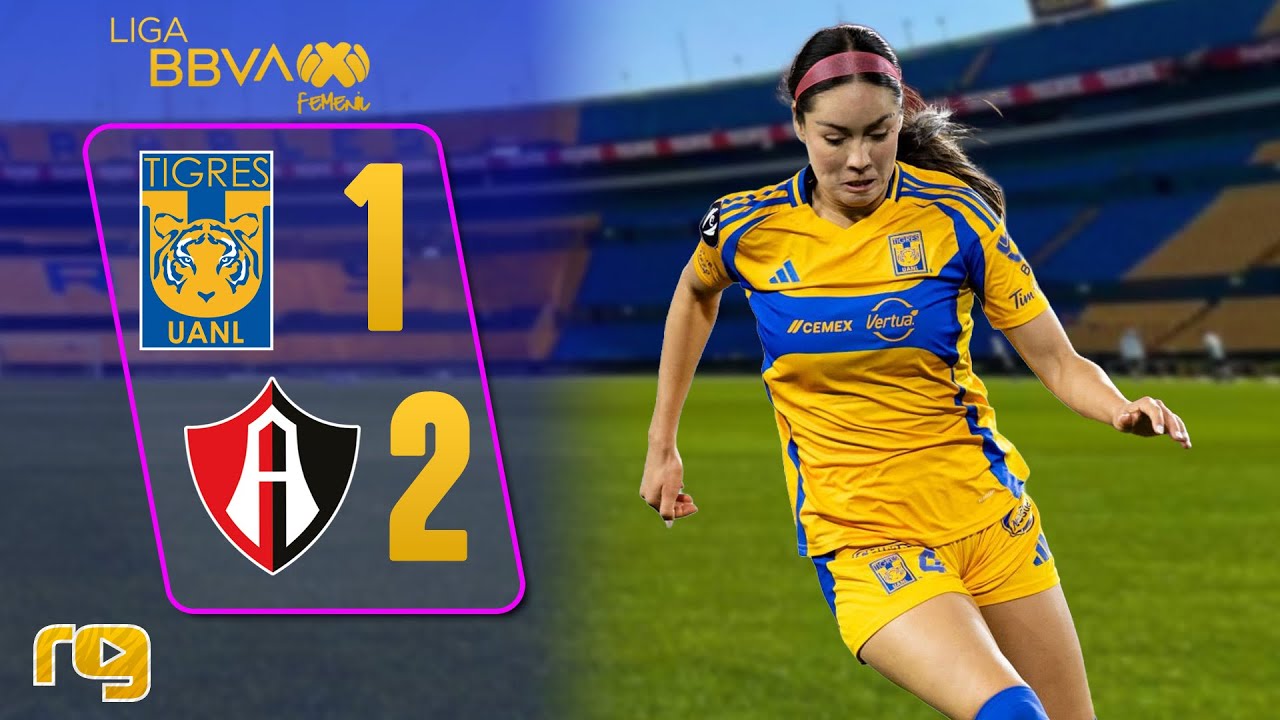 INCREIBLE DERROTA | Tigres FEMENIL vs Atlas (1-2) | RESUMEN GOLES | LIGA MX FEMENIL