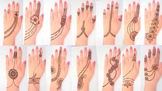 30 New Easy Simple Stylish Arabic Mehendi designs images 2020 !! #shorts