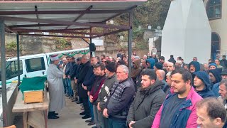 Araklı Çamlıktepe Mahallesi'nde son yolculuğuna uğurlandı