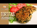 Tortitas súper nutritivas de amaranto con espinaca (mucha proteína y hierro) - Cocina Vegan Fácil